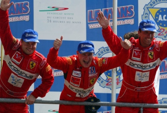 Le Mans 2003 podium