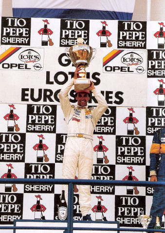 Opel Lotus Euroseries Europees Kampioen 1989 Jerez